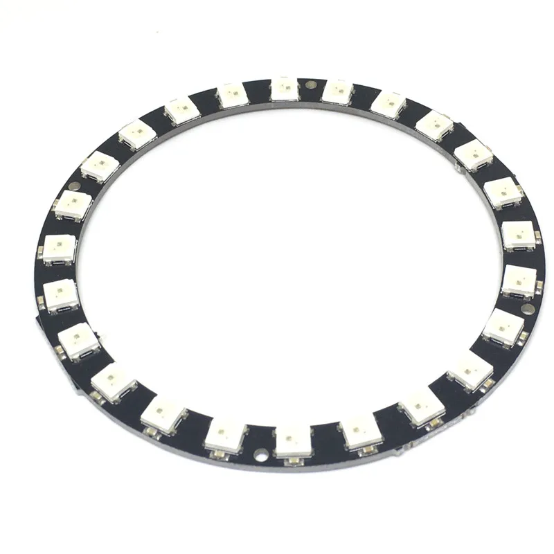 LED Ring 24 x WS2812 5050 RGB LED with Integrated Drivers