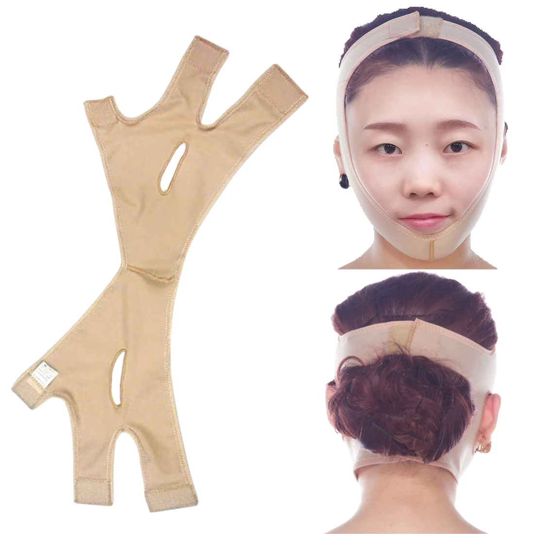 Jual Ultra Tipis untuk Dagu Sabuk Pelangsing Wajah Masker Tali Anti Winkle Slim Patch Wajah Shaper alat Pelangsing