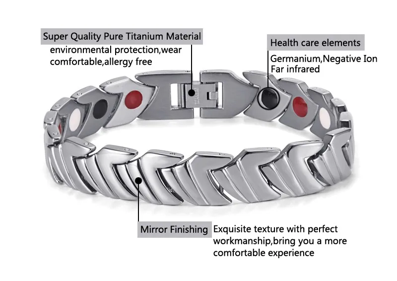 HTB1r6ZHLVXXXXXrXFXXq6xXFXXXP - Rainso Pain Relief Health Care Magnetic Healing Bracelet Titanium Magnetic Bracelets Plated For Men