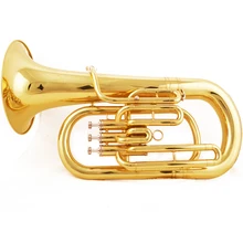 Original JinBao Brand Genuine JBEP-1180 Musical Instruments Professional Euphonium Bass Tuba Bb Three Key gold