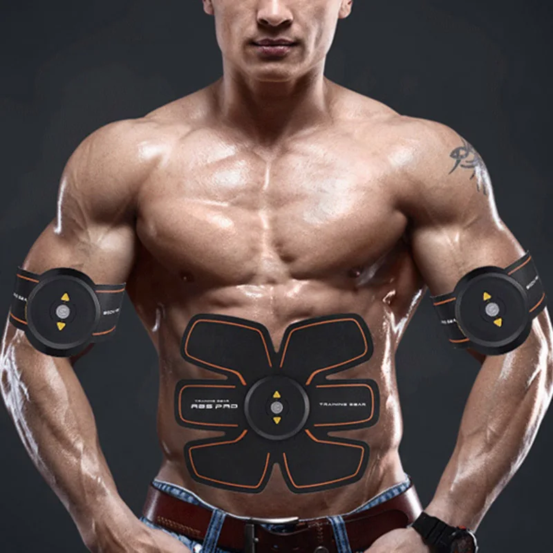 Новый домашний фитнес набор в форме упражнений ABS USB Массажер для брюшной полости