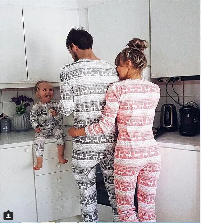 

Family Matching Outfit Christmas Family Set One-Piece Jumpsuit Pajamas Family Pajamas Nightwear Matching Clothes Family Clothing