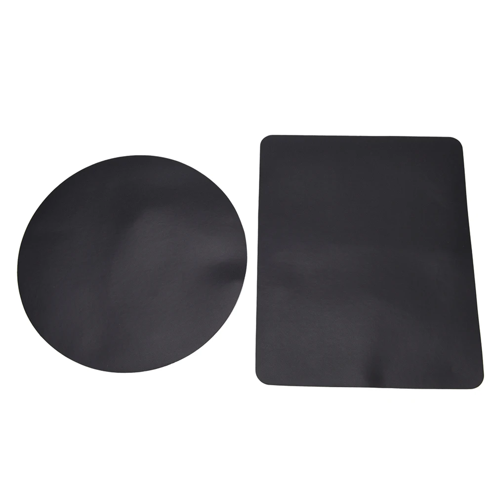 Hot Black Slim Square Round Mouse Pad Mat Mousepad For PC Optical Laser Mouse for Trackball Mice Pads
