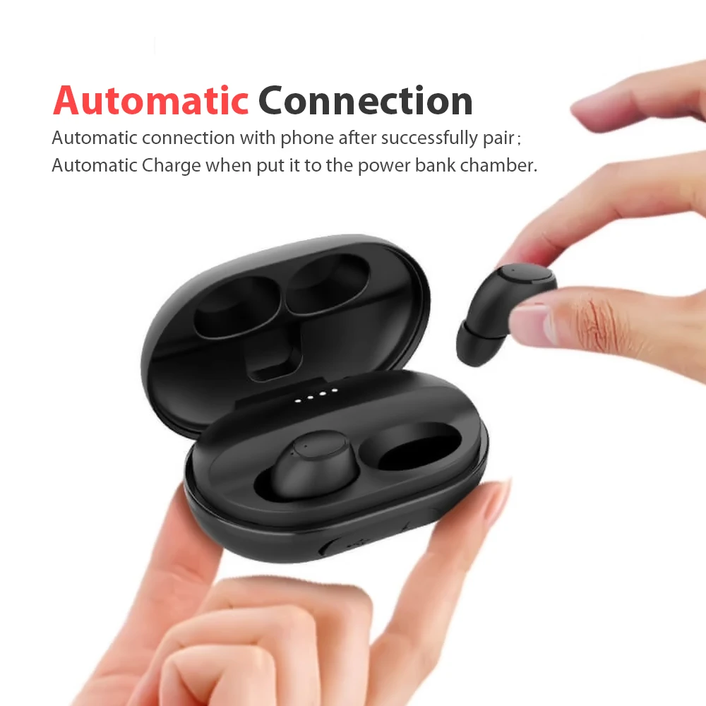 Lenovo S1 TWS Bluetooth Earphones BT 5.0 IPX5 Waterproof True Wireless Stereo Earbud 1800mAh Big Battery for IOS & Android Smartphone  (10)