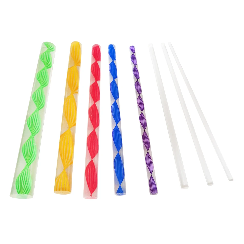 

5pcs 8pcs Rock Painting Nail Stamp Stencil Tool Clay Craft Template Ball Stylus Dotting Rod Acrylic Pottery