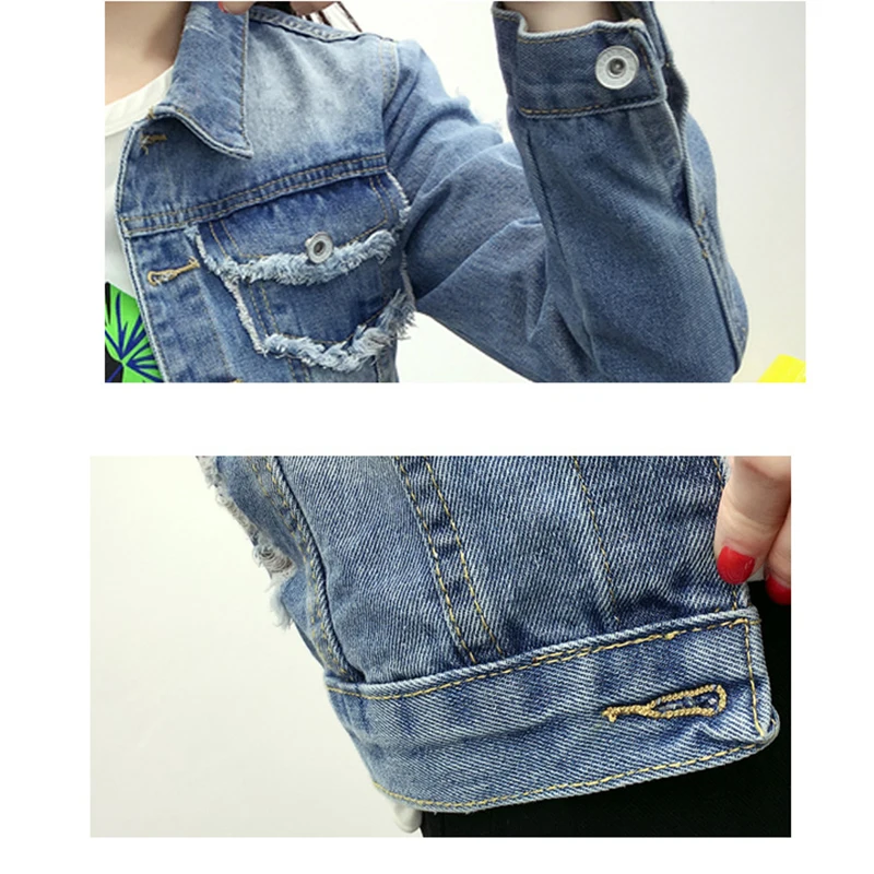 amazing  Denim Jacket Women New Autumn Women's Jean Jackets Korean Short Casual Denim Jacket 20109 Women Coa