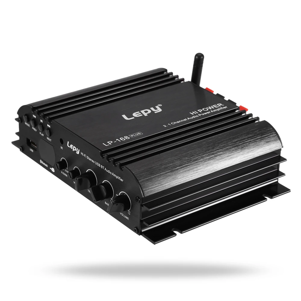 Lepy Lp 2,1 канальный автомобильный усилитель 3,55 мм Аудио проводной 168 плюс супер бас Hifi стерео Бас выходная мощность