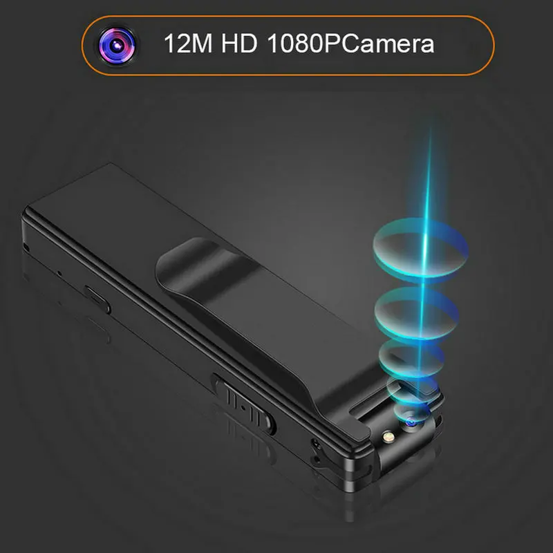 Gravador de Áudio Magnetic Pen Mini Câmera Filmadora hd 1080 p Vídeo pc Suporte tf Micro Lanterna Pequena dv Digital Ação Cam - Image 4