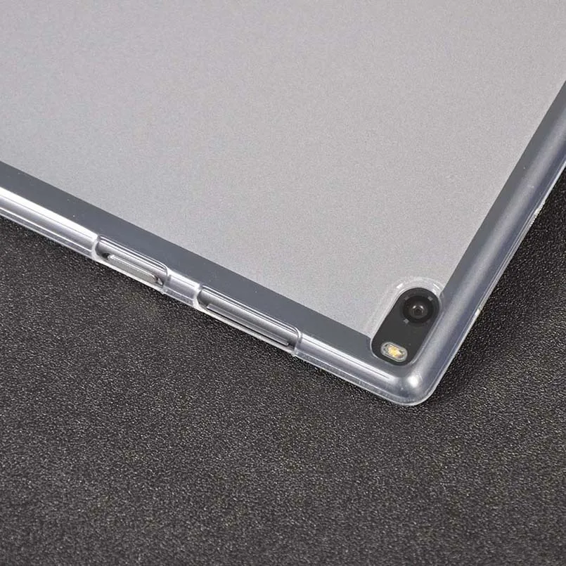 Capa traseira TPU macia para tablet Lenovo,