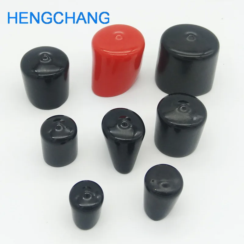 14mm 30mm 고무 커버 엔드 캡 PVC 플라스틱 케이블 와이어 스레드 커버, 비닐 엔드 캡 PVC 고무 스틸 폴 튜브 ...