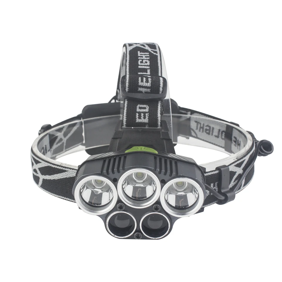 

Flashlight Head Rechargeable Head Light Waterproof Headlight Led Rechargeable 18650 Battery For Camping Hunting Fishing 6 Modes