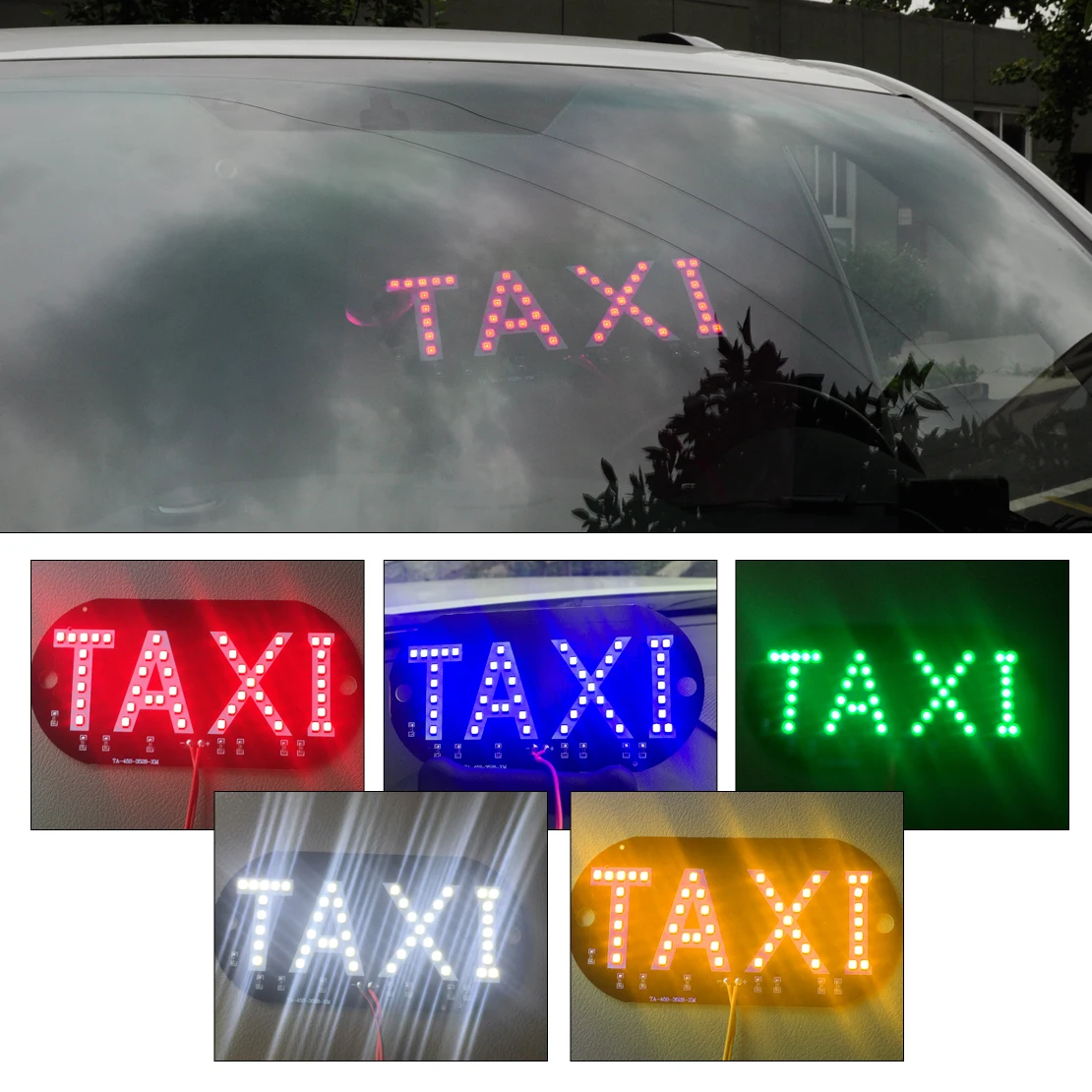 CITALL авто автомобиль интерьера лампа ветрового стекла 12V 45 светодиодный индикатор крыше кабины знак такси светильник