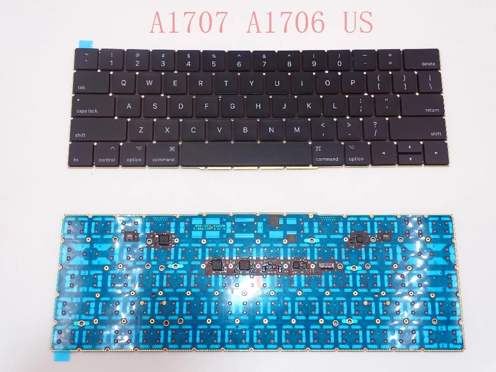 

Original A1707 A1706 Keyboard 2016 Year US For Macbook Pro Retina 15" A1707 Replacement EMC 3162