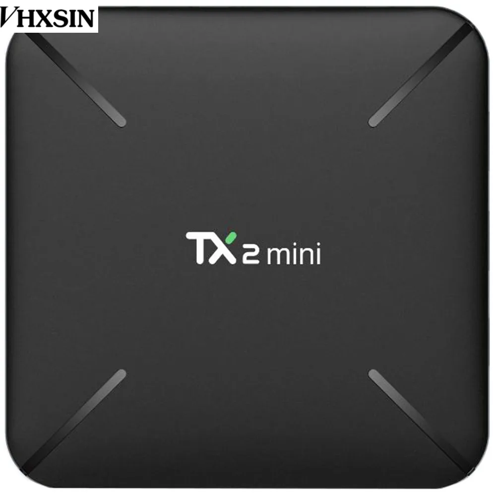 VHXSIN TX2 Мини ТВ-приставка Android 7 1 RK3229 2 ГБ DDR3 16 Гб EMMC 4 ГГц WiFi Поддержка 4K | Электроника