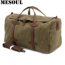 Большие винтажные военные холщовые дорожные сумки-тоут, спортивная сумка для мужчин, большие вместительные сумки на плечо, сумка для багажа, сумка для сна на выходные