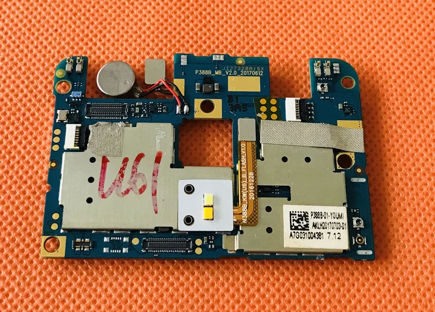 Оригинальная материнская плата 4 Гб ОЗУ + 64 ПЗУ для UMIDIGI C2 MTK6750T Octa Core 5 0 &quotFHD