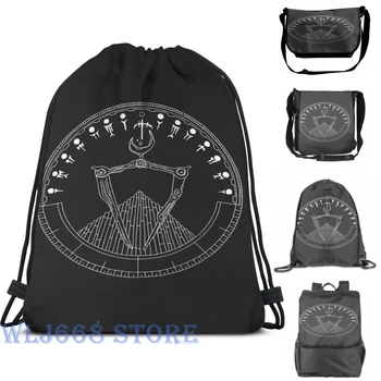 

Funny graphic print shoulder Bags women Serial Experiments Lain - Knights v2 Single shoulder backpack travel for men Gym Bag