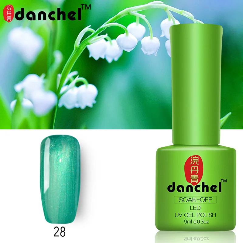 New Danchel 1PC Nail Gel Polish UV LED Shining Colorful 79 Colors 9ML Long Lasting Soak