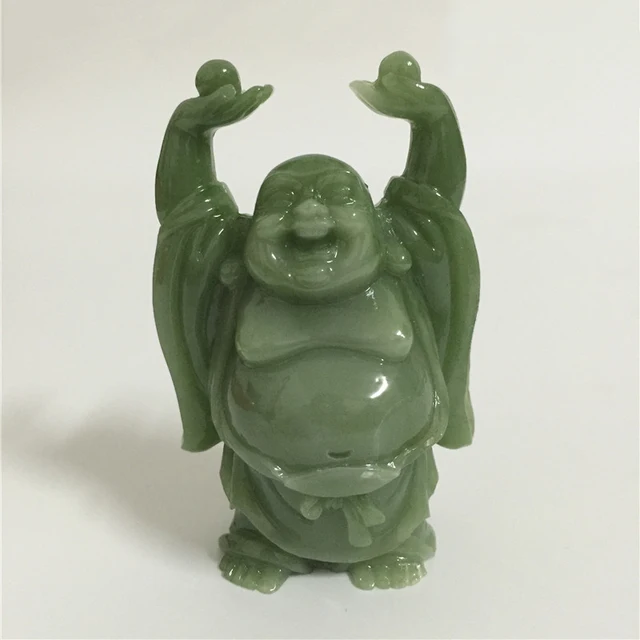 Statue de bouddha Maitreya chinois, Sculptures artisanales faites à la main, décoration de la maison, cadeaux porte-bonheur, Statues de bouddha riant 1