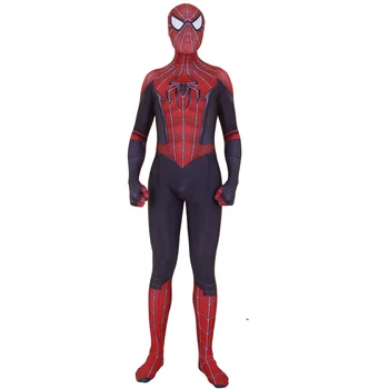 

2019 Newest Spider-Man Costume Far From Home Raimi Spider Hybrid Suit Spandex Halloween Spiderman Costumes For Adult/Kids/Custom