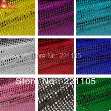 Высокое качество 5yard/лот 6 мм африканская блестка вышивка ажурная ткань Материал Ткань для шитья одежда для танца свадьба фон Diy