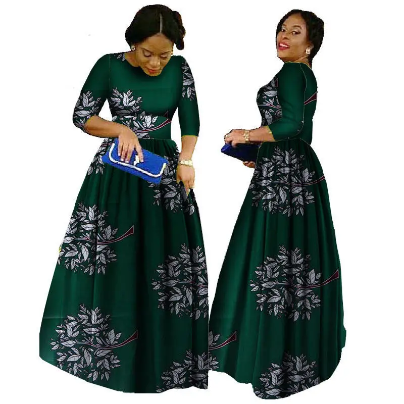 2018-african-bazin-dresses-for-women-african-long-sleeves-dresses-for-women-in-african-clothing-wax(6)