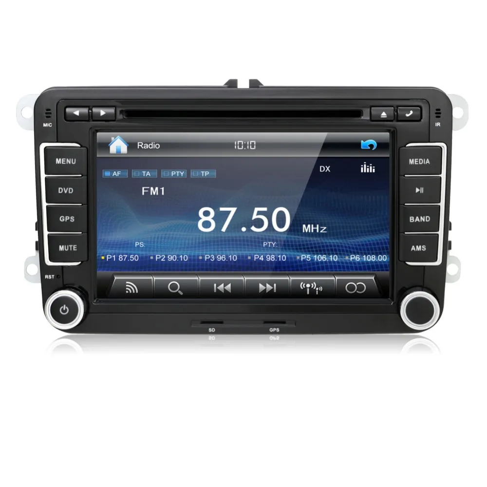7 &quot2din автомобильный DVD для VW GOLF 5 Golf 6 POLO PASSAT CC JETTA TIGUAN TOURAN EOS SHARAN SCIROCCO TRANSPORTER T5 CADDY с