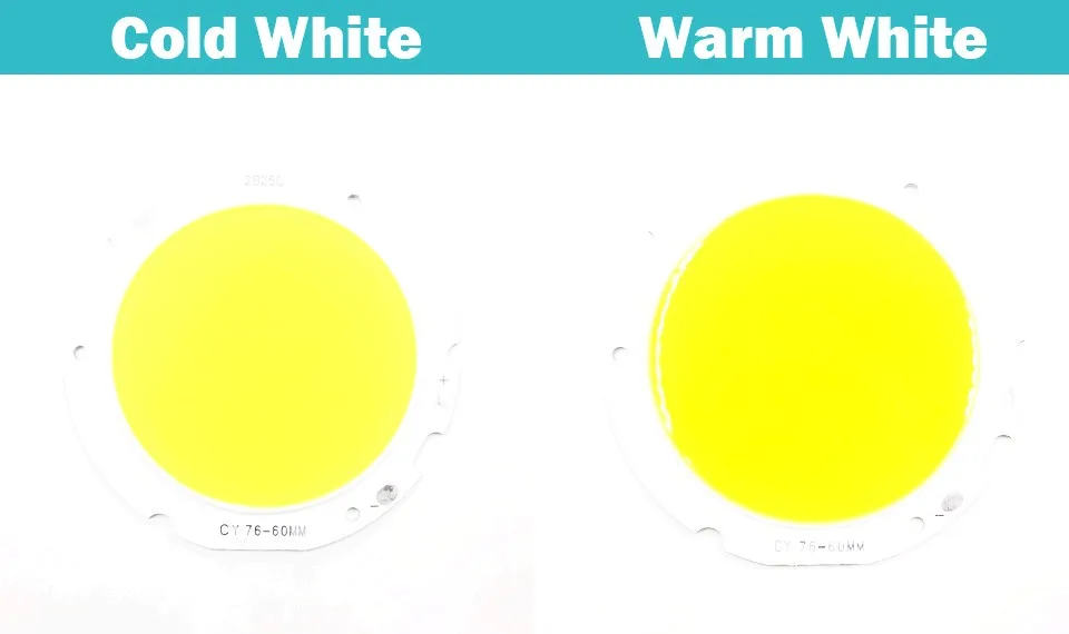 Светодио дный 10 шт. COB Чип 30 Вт 1800-1900lm DC90-105V чип вход 76 мм-мм 60 мм Чип Размер Холодный/теплый белый подходит для светодио дный DIY светодиодный