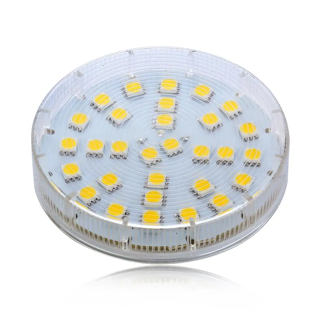 GX53 светодиодные лампы для кабинета SMD 5050 7 Вт светодиодный светильник 220 В 230 240 в