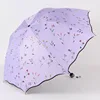 YADA 2022 Floral ANTI-UV Foldable Umbrella Rain Women Mini Flower Umbrella For Women Windproof Ultralight Umbrellas Female YS716 ► Photo 3/6