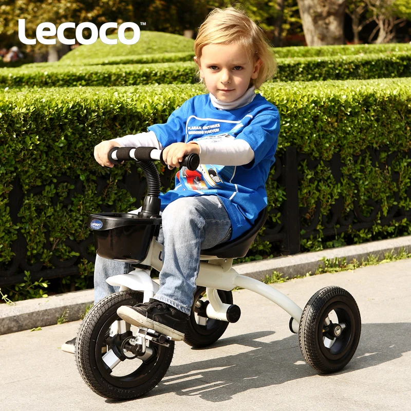 Детский велосипед на открытом воздухе Alecoco детский трехколесный велосипед для детей 2-6 лет