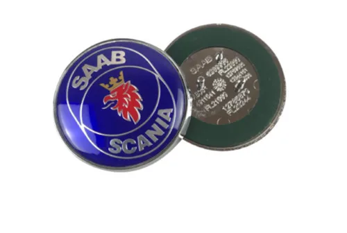 SAAB SCANIA 9-5 95(98-02) эмблема капота/значок совершенно новая часть 4911541