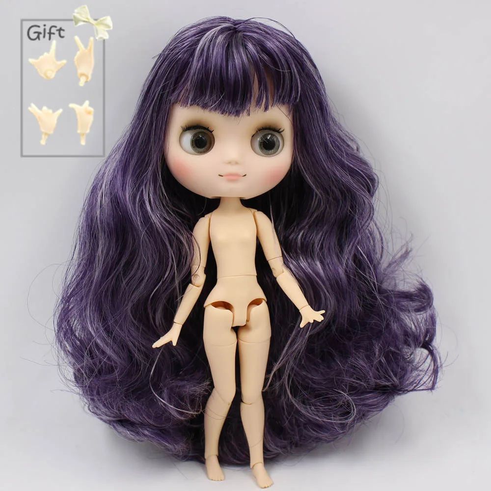 Кукла Blyth Nude Middie № 3, ручная кукла, набор в подарок, подходит для сменной игрушки, 1/8 шарнирная кукла нео - Цвет: matte face