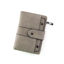 leather Wallet women wallets Woman Short Fund European Fracture Small Change Pu Soft Student Wallet 2019 purse carteira feminina lovely cartoon purse gravity falls anime wallet carteira feminina gift boy girl kawaii dollar price bags leather short wallets