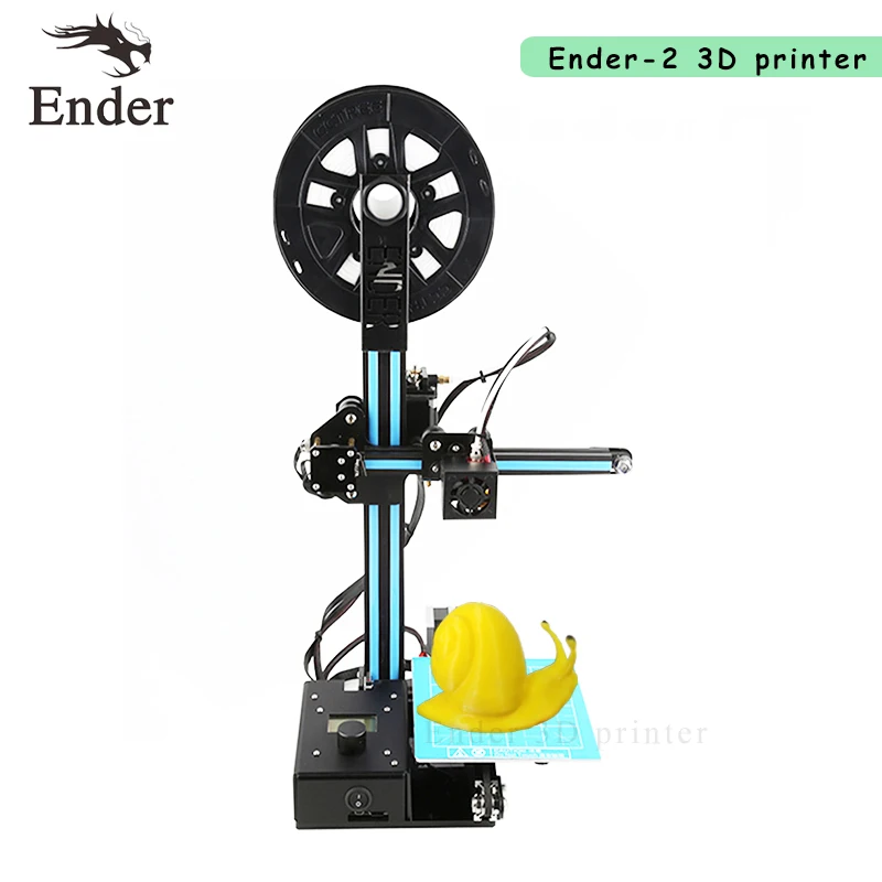 2017 3D printer Ender 2 DIY Kit Reprap prusa i3 Mini printer 3D machine with Filament