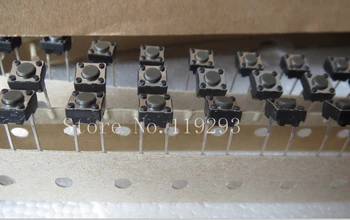 

[BELLA]Cheap imported genuine Japanese ALPS long life SKHH button switch touch switch 2 feet 6 * 6 * 4.3--200PCS/LOT