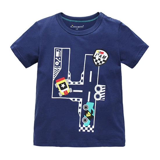Buy Short Sleeve T shirt Baby Boy Navy Blue T shirt