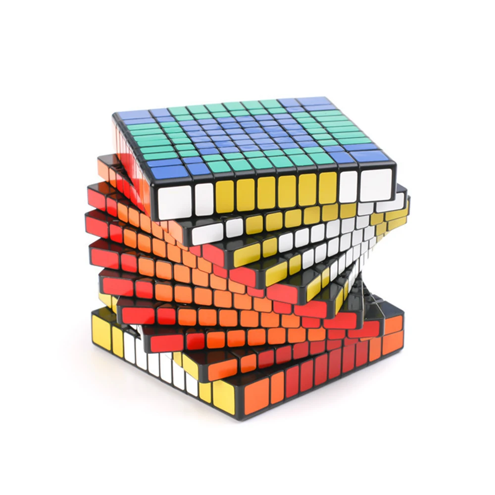10x10x10 Black Cube конкурс Скорость Магический Куб Головоломка Развивающие игрушки для детей