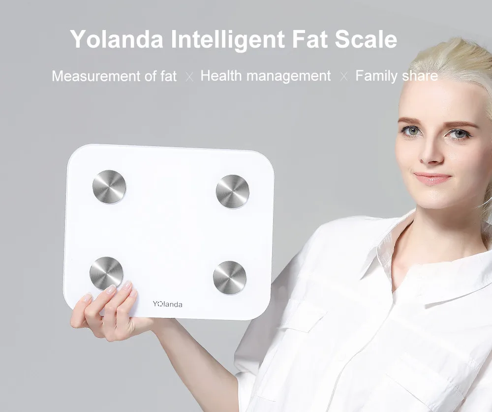 Body Index 15 YOLANDA Smart Scale Household Premium Digital Body Fat