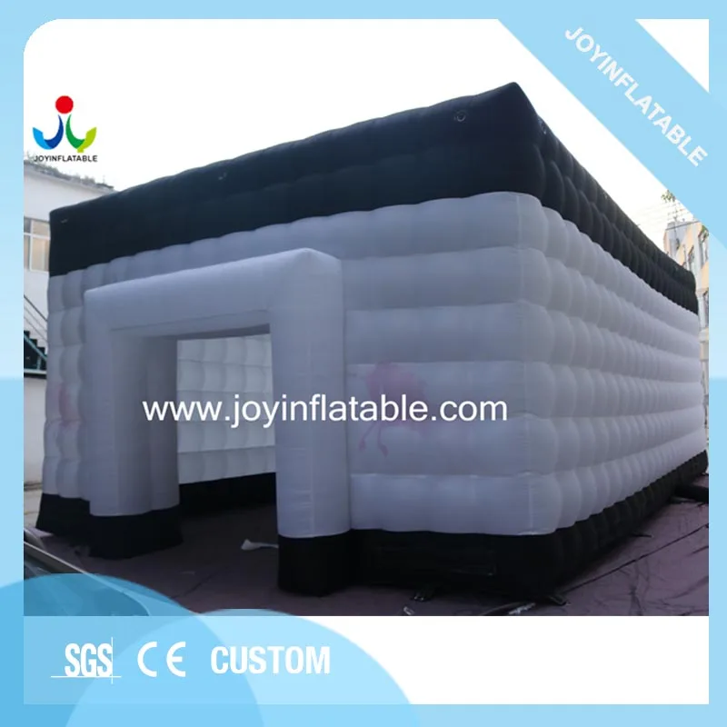 

12X6M Light Oxford Fabric Cube Inflatable Event Party Tent Permanent Use Waterproof