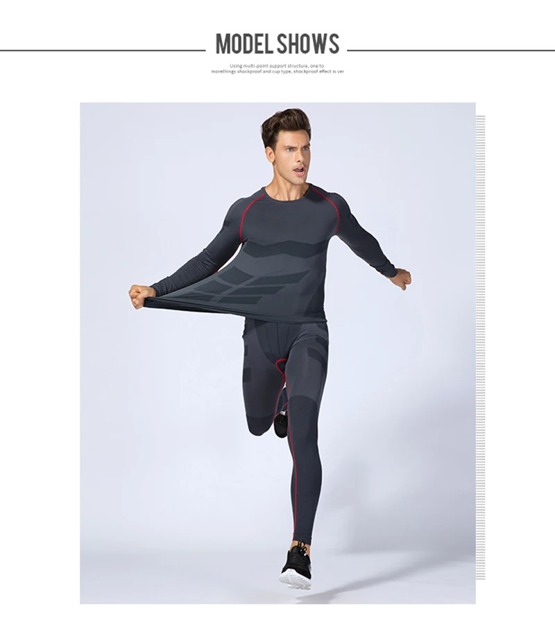 2019 New 2 pieces Running Set Fitness Compression Gym Clothing Men Qucik Dry Sport Training Running Suit Elastic Mens Sportswear 2019 New 2 pieces Running Set Fitness Compression Gym Clothing Men Qucik Dry Sport Training Running Suit Elastic Mens Sportswear