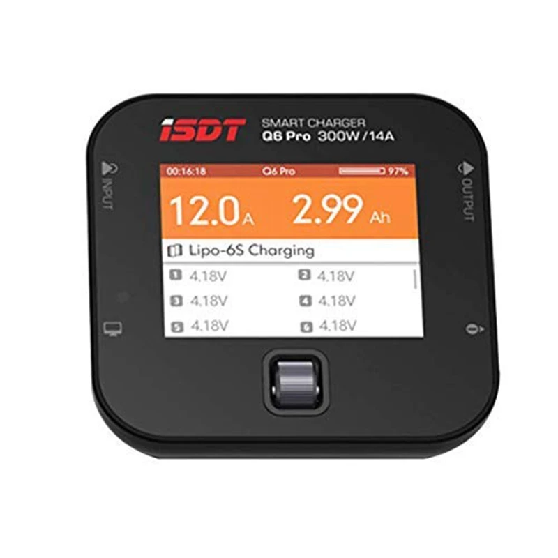 Isdt Q6 Pro Lipo зарядное устройство цифровой Battgo 300W 14A для квадрокоптера|Детали и