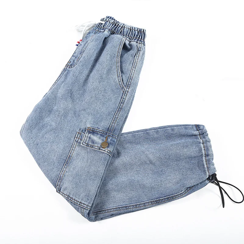 Women Summer 2019 Mom Jeans Jeans Casual Denim Pants Boyfriends Jeans Femme Trousers Ripped Jeans Vintage Retro