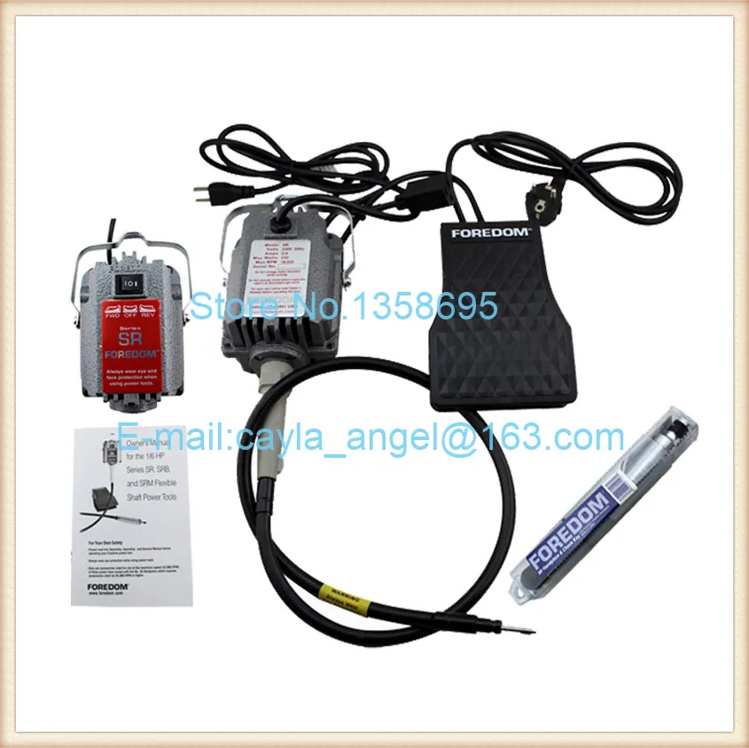 

Hot Sale 110V Jewelry Make Tools Flexible Shaft Drill Motor Flex Shaft Grinder Foredom Rotary Tool Machine Jewelers Kit