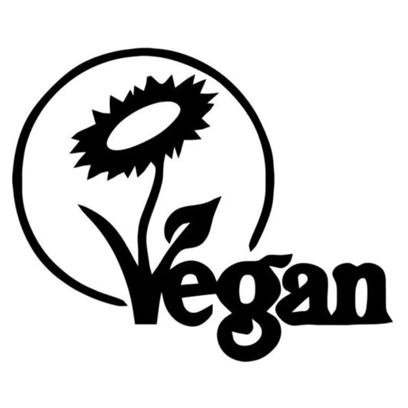 

Vegan Decal Sticker Car Truck Window Car Accessories Motorcycle Helmet Creativity Car Styling Rear Window Car Sticker
