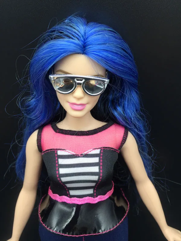 doll sunglassess for barbie dolls BBI936-in Dolls Accessories from Toys