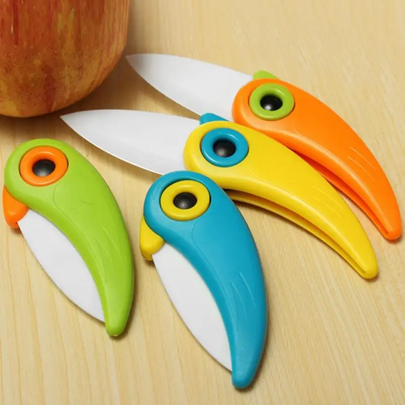 Mini Bird Ceramic Knife Gift Knife Pocket Ceramic Folding Knives