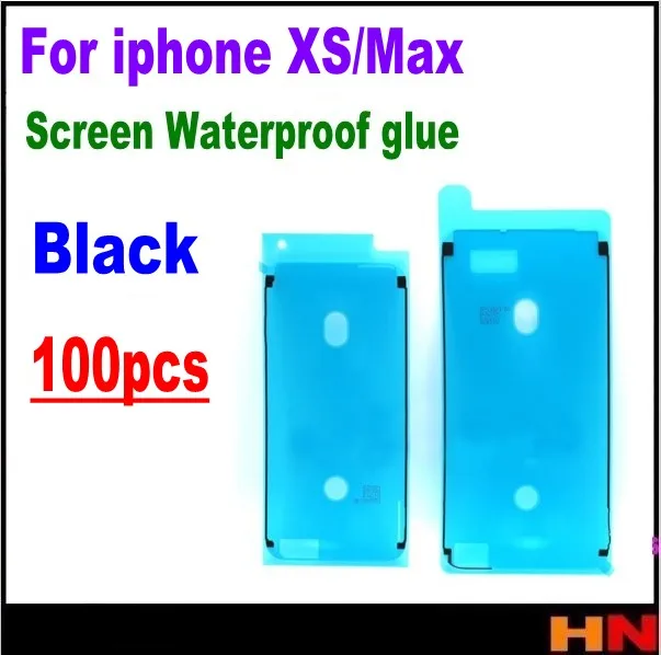 100pcs Top Quality Stickers Adhesive Tape for iphone XS max 5.8 6.5 LCD touch screen Waterproof