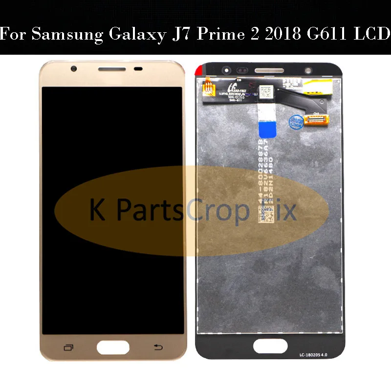 Сенсорный ЖК экран для SAMSUNG Galaxy J7 Prime 2018 дигитайзер G611 дисплей запасные части 2