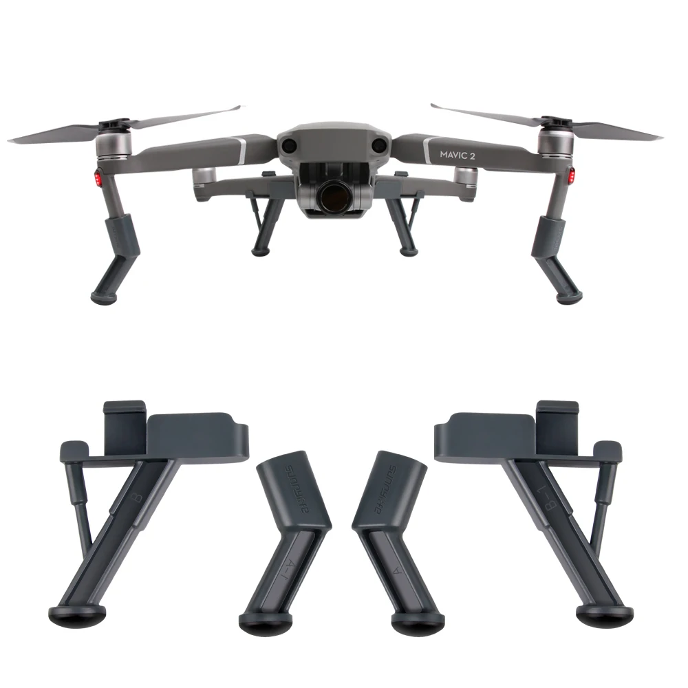 

Extended Landing Gear for DJI Mavic 2 pro/Zoom Support Protector Extension Replacement Fit for DJI Mavic 2 Accessories
